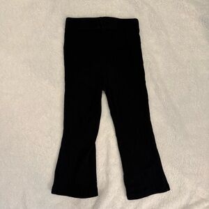 3/$21 George Black Kids Flared Leggings